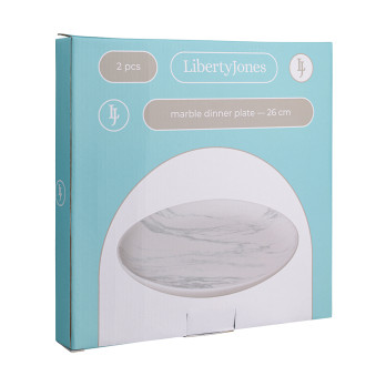 Набор тарелок Liberty Jones Marble, 26 см, 2 шт.