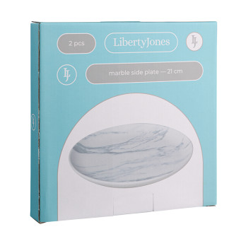 Набор тарелок Liberty Jones Marble, 21 см, 2 шт.