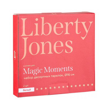 Набор десертных тарелок Liberty Jones Magic Moments, 16 см, 2 шт.