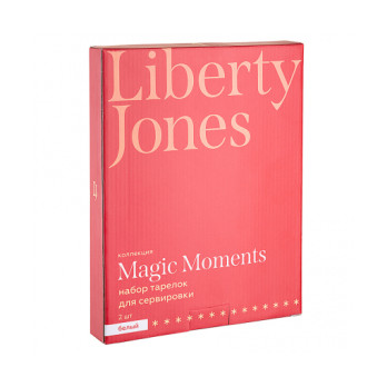 Набор тарелок для сервировки Liberty Jones Magic Moments, 2 шт.