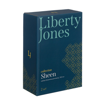 Набор бокалов для вина Liberty Jones Sheen, 350 мл, 2 шт.