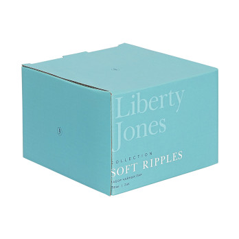 Набор чайных пар Liberty Jones Soft Ripples Dual Glazing, 250 мл, белый матовый, 2 шт.