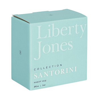 Набор чаш Liberty Jones Santorini, 12 см, 240 мл, 2 шт.