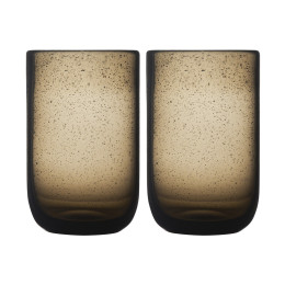 Набор стаканов Liberty Jones Flowi, 510 мл, серые, 2 шт.
