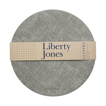 Набор из 4-х сервировочных салфеток Liberty Jones Leanera, 35 см, серые
