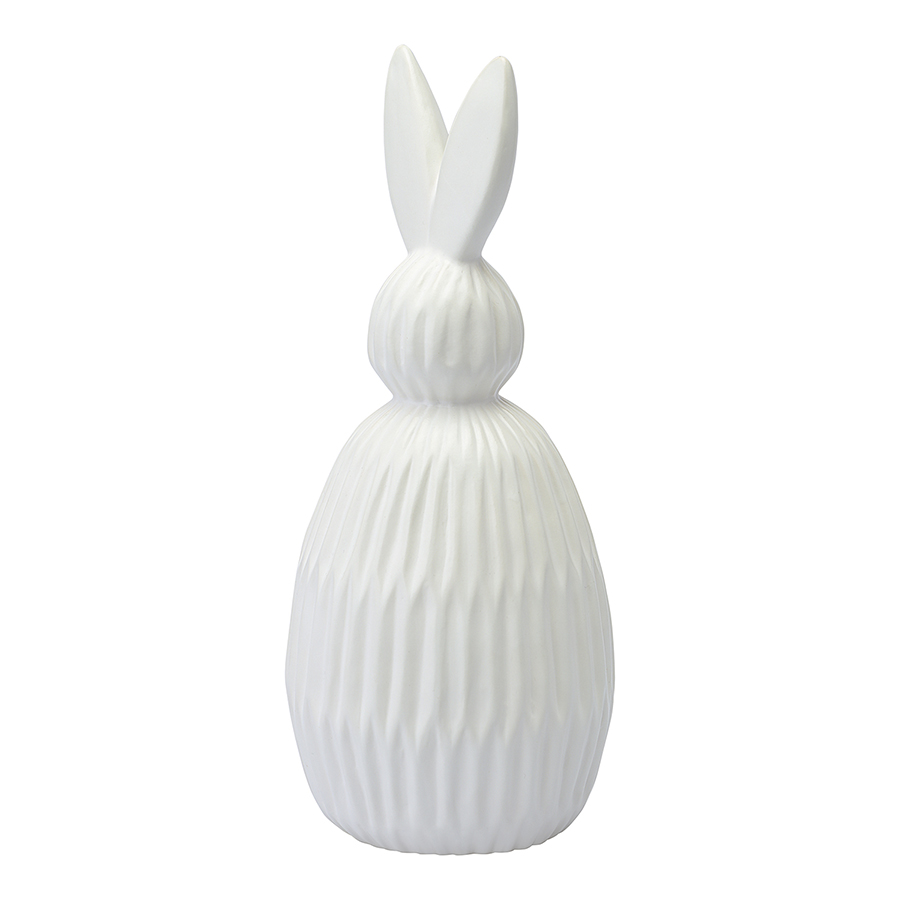 Декор из фарфора Tkano Essential Trendy Bunny, 9,2х9,2x22,6 см, белый  TK24-DEC-RA0003 от Tkano за 1 690 руб. Купить на liberty-jones.ru