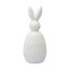 Декор из фарфора Tkano Essential Trendy Bunny, 9,2х9,2x22,6 см, белый