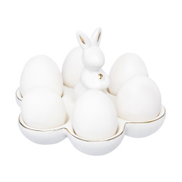 Подставка для яиц Tkano Essential Easter Bunny, 17х17x12,5 см