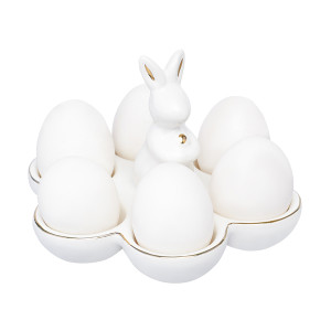 Подставка для яиц Tkano Essential Easter Bunny, 17х17x12,5 см
