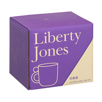 Кружка Liberty Jones Orb, 345 мл, зеленая/фиолетовая